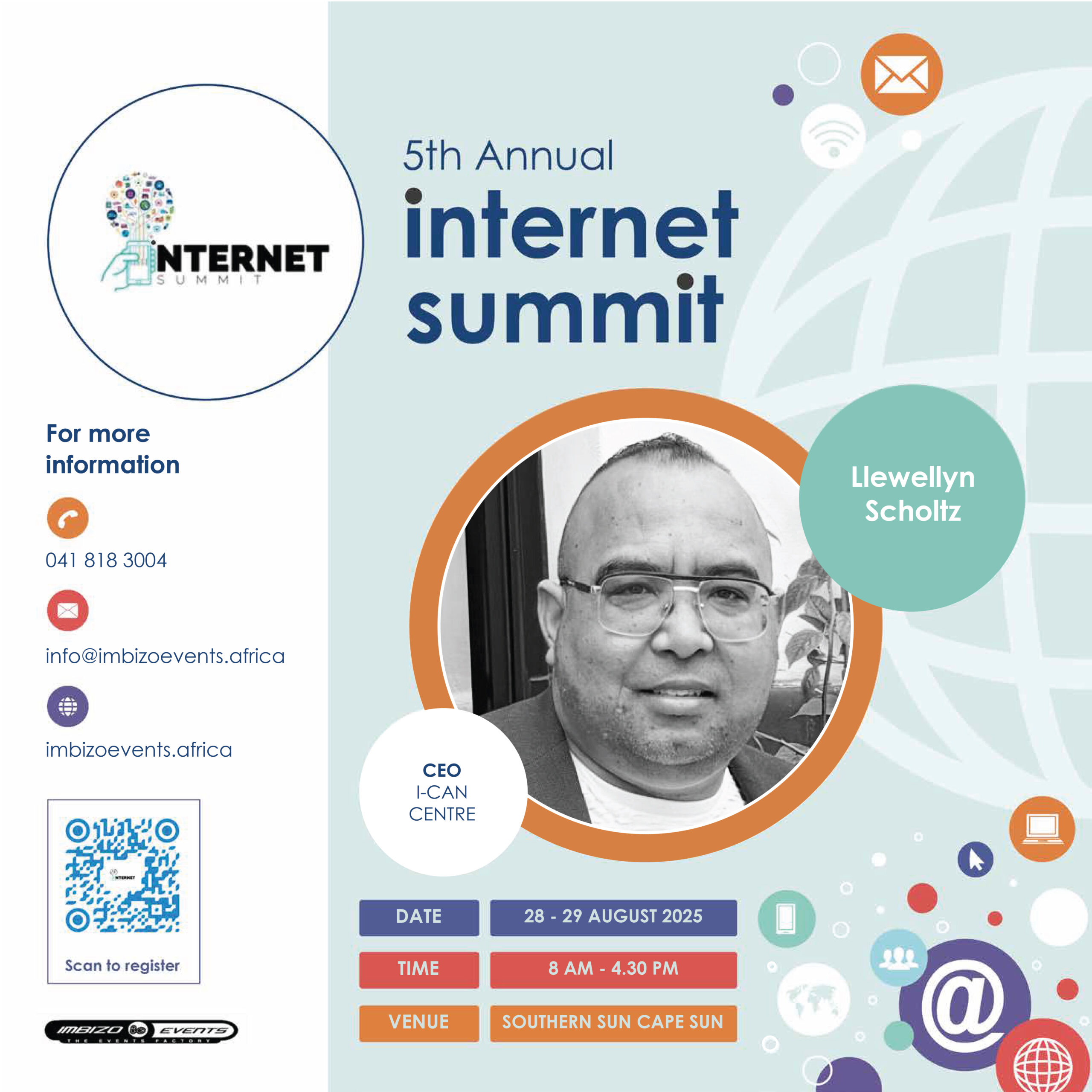 Lewellyn Scholtz CEO of I-CAN CENTRE